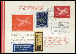 1959, Österreich, ANK 12, Brief - Machine Postmarks