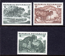 AUSTRIA - 1962 FORESTRY SET (3V) FINE MNH ** SG 1389-1391 - 1961-70 Nuevos & Fijasellos