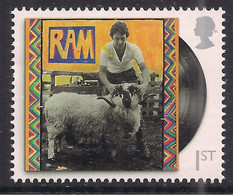 GB 2021 QE2 1st Paul McCartney ' Ram ' Umm SG 4518 ( R178 ) - Neufs