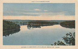 Entrance To Joseph-River & Little-Lake-Joe, Muskoka, Ontario - Muskoka