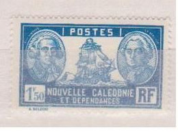 NOUVELLE CALEDONIE          N°  YVERT  156  NEUF AVEC CHARNIERES    ( CHARN  05/06 ) - Unused Stamps