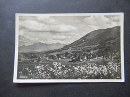 DR / Bayern 1935 Echtfoto AK Kohlgrub Frankiert Mit Hindenburg Und Sonderstempel Stahlmoor Bad Kohlgrub - Garmisch-Partenkirchen