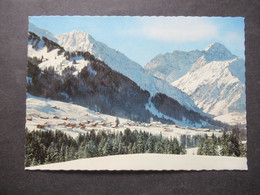 Österreich 1978 AK Wintersportplatz Riezlern Stempel Sondertarif Kleinwalsertal - Briefe U. Dokumente