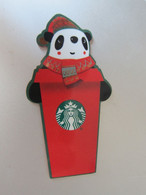 China Starbucks Gift Card, 2020 Panda,die-cut Size,used,code 05 - Gift Cards