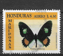 Honduras 1995 MiNr. 1341 Insects BUTTERFLIES Iphidamas Cattleheart 1v Used 1.20 € - Honduras