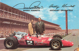 INDY WINNER - The STP "Cinderella Car", Mario Andretti, Anthony Granatelli. - IndyCar