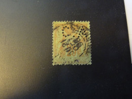 Perforé  Sage FRANCE   C.A - Used Stamps