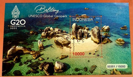 Indonesia Belitong S/s ( Unesco Global Geopark ) 2022. JUST ISSUED - Indonesia