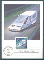 USA - 27.11.1989 - CM/MK - MAIL VEHICLE -  Sc C123 - Lot 25257 - Cartoline Maximum