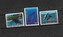 450/452  Mammifères Marins (clasyveroug39) - Used Stamps