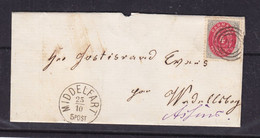 Danemark - Lettre Avec Oblitération Middelfart - Exp Vers Asfins ! - Lettres & Documents