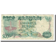 Billet, Indonésie, 500 Rupiah, 1982, KM:121, TB+ - Indonésie