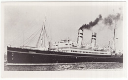 MS 'VEENDAM' - 1922 -  Cruise Ship Steamer  - H.A.L. - Barche