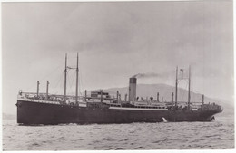 MS 'KARIMOEN' - 1911 -  Cargo Vessel - S.M.N. - Amsterdam - Boats