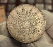 México 8 Reales 1888 Zacatecas Km 377.13 Plata - Mexique