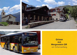 Wergenstein  GR Postauto Q  3 Bild   Limitierte Auflage! - Casti-Wergenstein