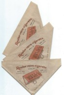 3 Petits Cornets De Papier/ Tabac En Vrac Pour Rouler Ses Cigarettes/Avec RIZ La +/Vers 1920- 1930  CIG26b - Otros & Sin Clasificación