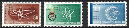 TURQUIE. N°1652-4 De 1965. Centre De Recherches Nucléaires. - Atom