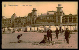 BELGIUM - BLANKENBERGHE - Le Casino Et La Plage. ( Ed. Ern. Thill, Serie 10, Nº 37)carte Postale - Casinos