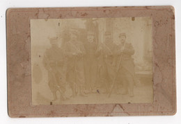 37 - BALLAN - PHOTO CARTONNÉE - GUERRE 1914-18 - MILITAIRES - Ballan-Miré