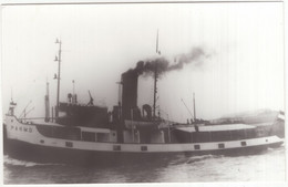 MS 'PARMO' - 1935 - Steamship - Zeesleepboot - Lekkerkerk - Barcos