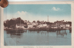 89- Carte Postale Ancienne De SAINT FLORENTIN  Vue Générale Et Le Petit Bassin - Saint Florentin