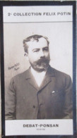 ► Édouard Debat-Ponsan Peintre Né à Toulouse - Prix De Rome  -  Collection Photo Felix POTIN 1908 - Félix Potin