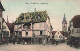 CPA Oberehnheim - Altes Haus - Animé Et Colorisé - - Obernai