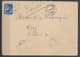 Romania,  Letter To Napsugár Redaction (Magazines For Children),  1964. - Cartas & Documentos