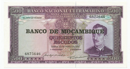 MOZAMBIQUE - 500 Escudos (LOT) (1976). P118, AUNC (MZQ001) - Mozambique
