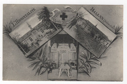 37 - BALLAN - GUERRE 1914-18 -  L'HOSPITALITÉ, HÔPITAL AUXILIAIRE - BLESSÉS MILITAIRES - Ballan-Miré