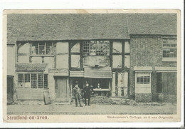 Stratfort On Avon  Shakespeare's Cottage As It  Was Originally - Stratford Upon Avon