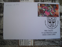 FDC Trans Formers, Arcee - 2021-... Em. Décimales