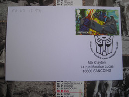 FDC Trans Formers, Grimlock - 2021-... Em. Décimales