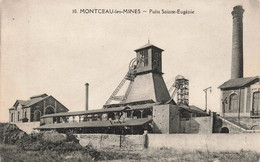 CPA Montceau Les Mines - Puits Sainte Eugenie - Industrie - Montceau Les Mines