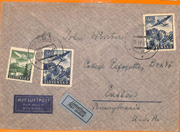 99875 - SLOVAKIA -  POSTAL HISTORY - AIRMAIL COVER To USA  1941 - Covers & Documents