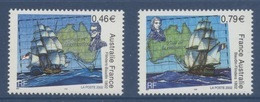 N° 3476 Et 3477  Australie France, Faciale 0,46 + 0,79 € - Neufs