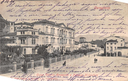 Cartolina Conegliano Corso V. Emanuele Palazzo Montalban Animata 1904 (Treviso) - Treviso