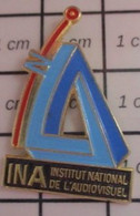 1010 Pin's Pins / Beau Et Rare / THEME : ADMINISTRATIONS / INA INSTITUT NATIONAL DE L'AUDIOVISUEL - Administrations