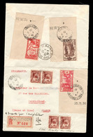 Indochine - Lettre De POULO CONDORE , Ouverte Pour Exposition , Avec 3 Petits Coins Datés Série Expo - R - Cartas