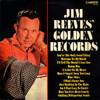 * LP *  JIM REEVES - GOLDEN RECORDS (England 1973 EX-!!) - Country En Folk