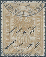 Germania - Germany - Deutschland,1904  Preussen,Revenue Stamp Tax Fiscal, 50 Pf,Obliterated - Andere & Zonder Classificatie