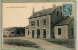 CPA - (17) SAINT-SAVINIEN - Aspect De La Gare En 1928 - Other & Unclassified