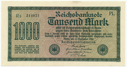 GERMANY, DEUTSCHLAND - 1000 Mark 15.9. 1922. P76 Ro75b, UNC. (D086) - 1.000 Mark