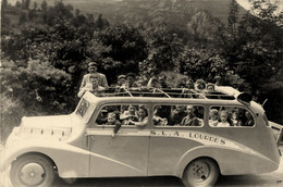 Lourdes * Carte Photo * Autobus Bus Car Autocar De Tourisme SLA Lourdes - Lourdes