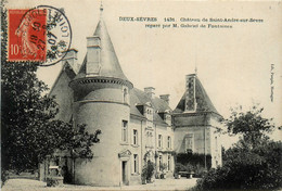 St André Sur Sèvre * Le Château Du Village , Réparé Par M Gabriel De Fontaines - Autres & Non Classés