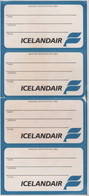 ICELANDAIR - Label Baggage - Etiquettes Pour Bagages - Autocollant - Sticker - Adesivi