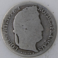 FRANCE - LOUIS PHILIPPE I - 1/2 Franc 1841B - B+/TB - Gad. : 408 - 1/2 Franc