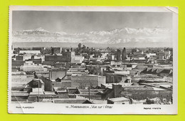 MARRAKECH N°10 Vue Sur L'Atlas Photo Flandrin VOIR DOS En 1954 - Marrakech