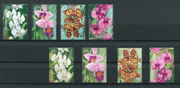 Singapur/Australien -Joint Issue- SING: Bl.Nr. 62 U. Mi.Nr. 902/5, AUST: Bl.Nr. 27 U. Mi.Nr. 1750/3  -"Orchideen" **/MNH - Singapur (1959-...)